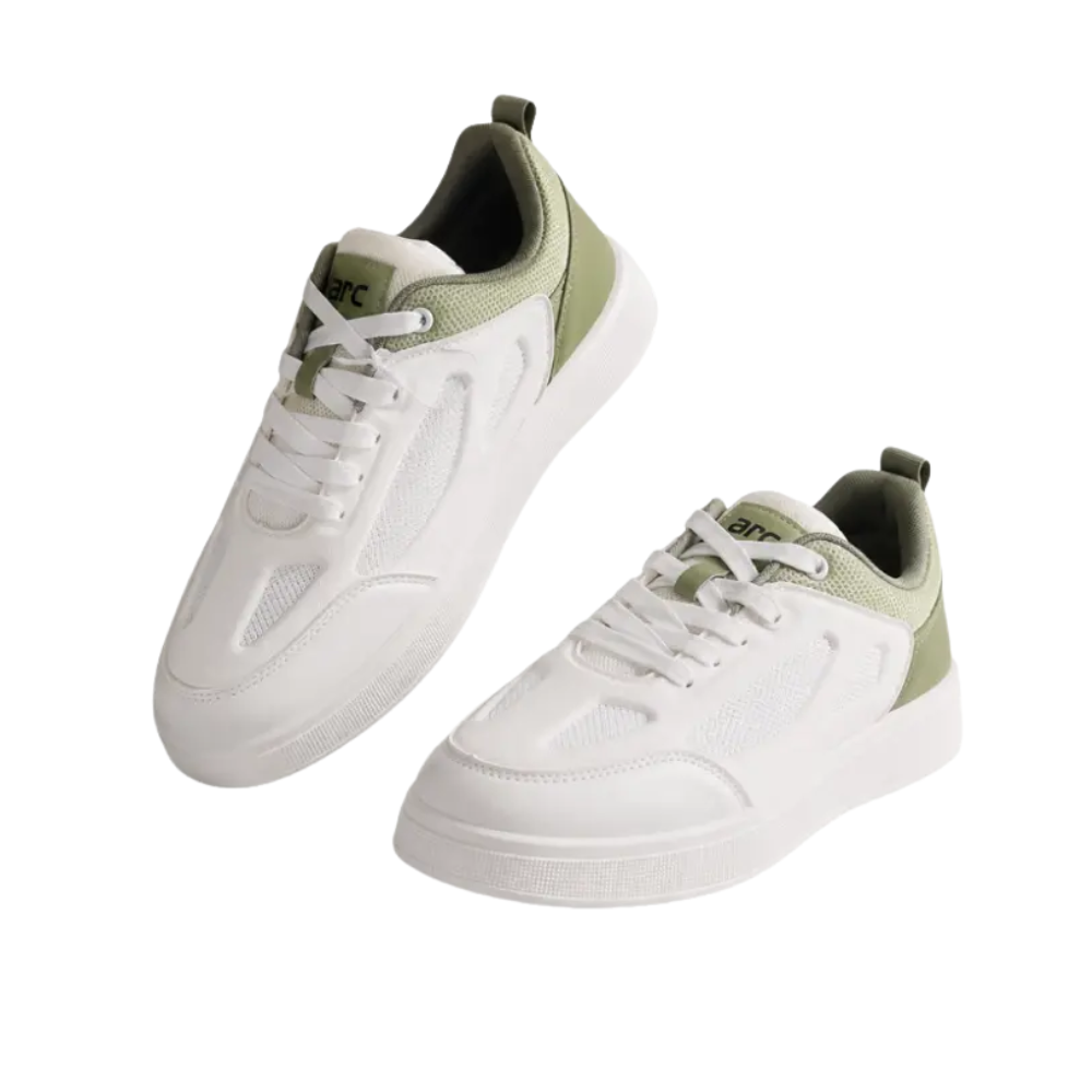 Goldstar ULSF-AX-1FV Unisex Lightweight Casual Sneakers – White/Light Green
