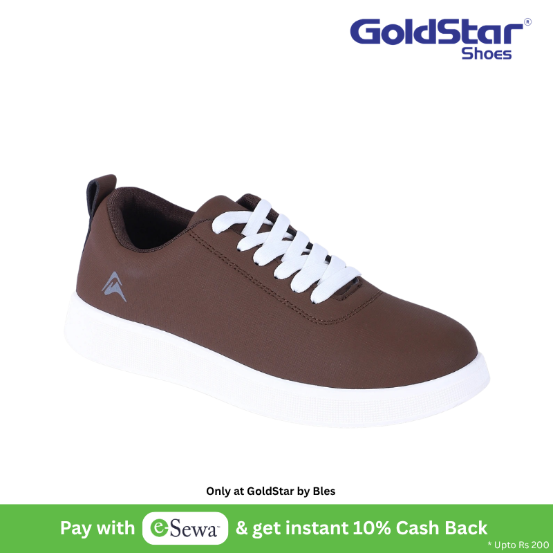 Goldstar ARC Series AX-1/B Coffee Casual Sneakers for Men – Lightweight Comfortable Everyday Shoes