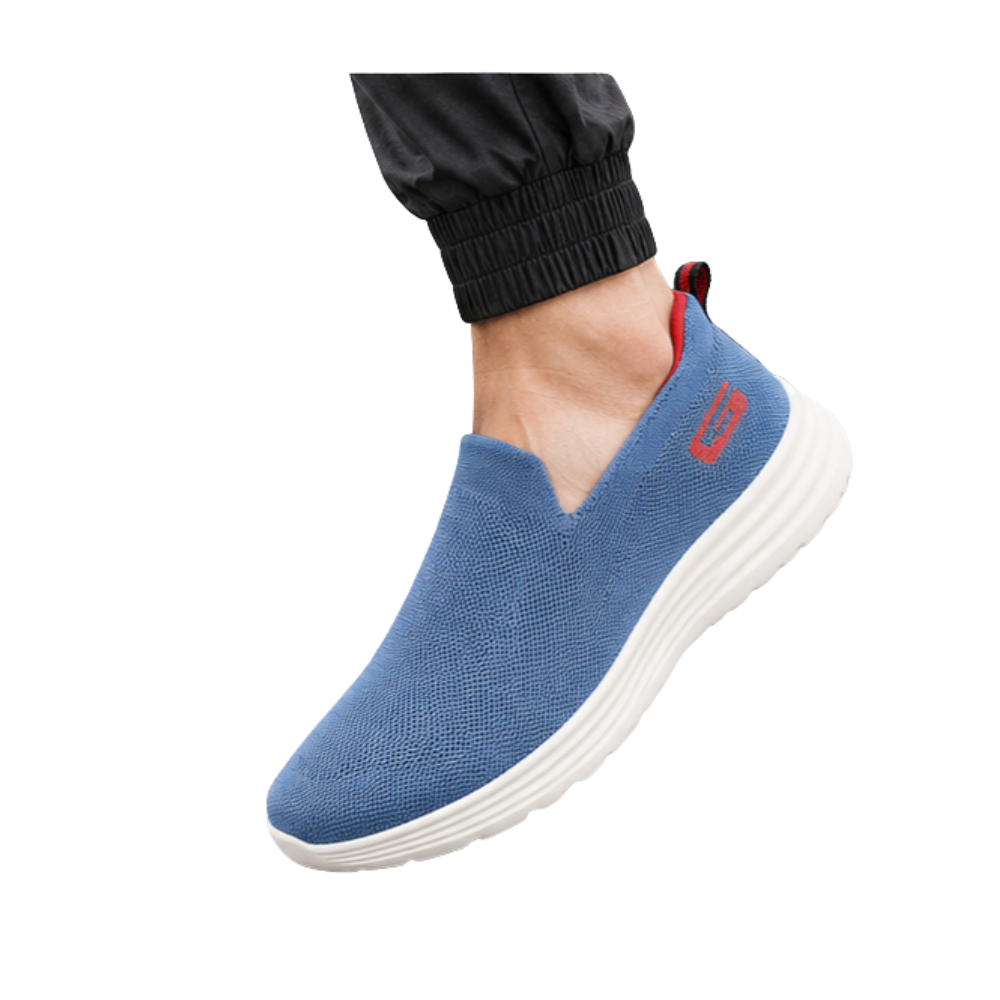 Goldstar G10-SUNLITE-10 (Yaleblue/Red) Casual Shoes for Men | Lightweight Sports & Walking Footwear
