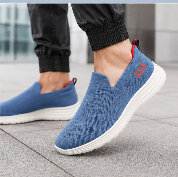 Goldstar G10-SUNLITE-10 (Yaleblue/Red) Casual Shoes for Men | Lightweight Sports & Walking Footwear