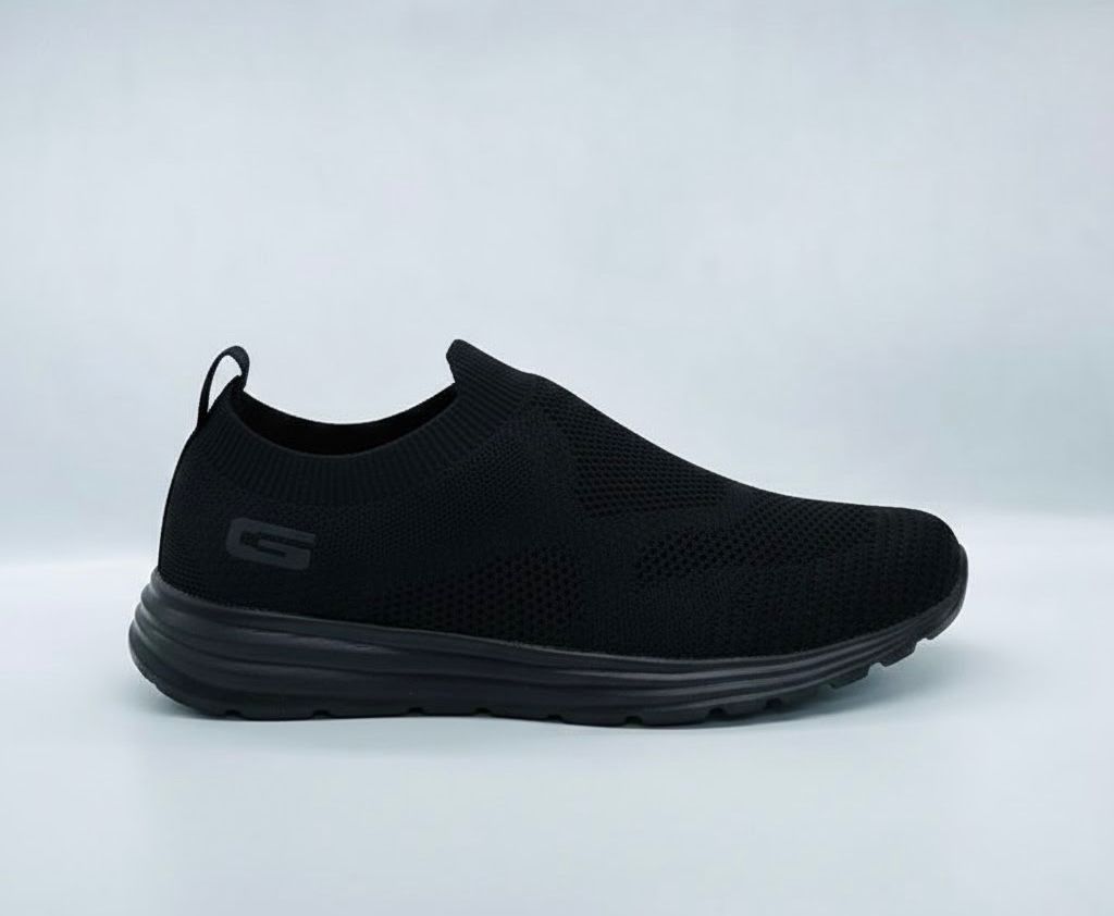Goldstar G10 Sunlite-04 Men's Walking Shoes (Full Black) Comfortable Sports & Casual Wear