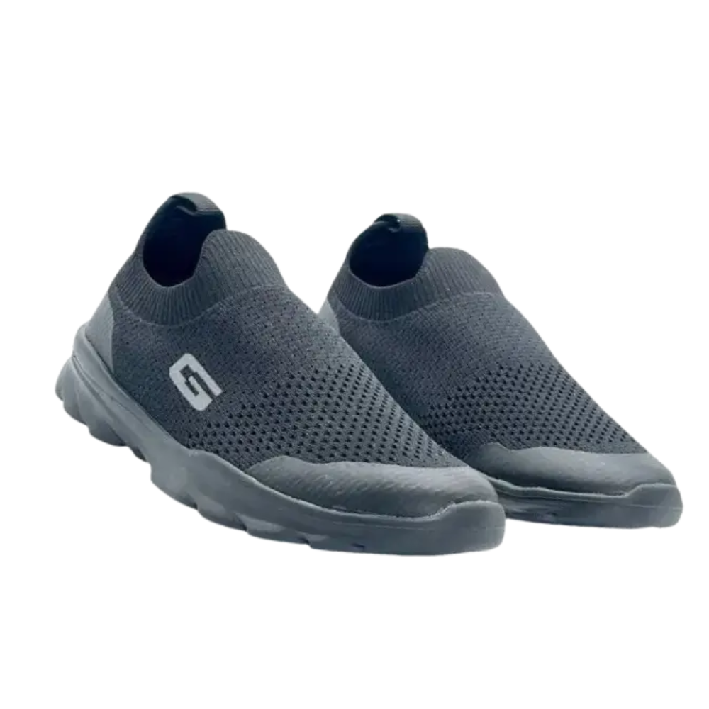 Goldstar Women’s White Casual Shoes G10 L606 (Black) | Trendy Everyday Black Sneakers