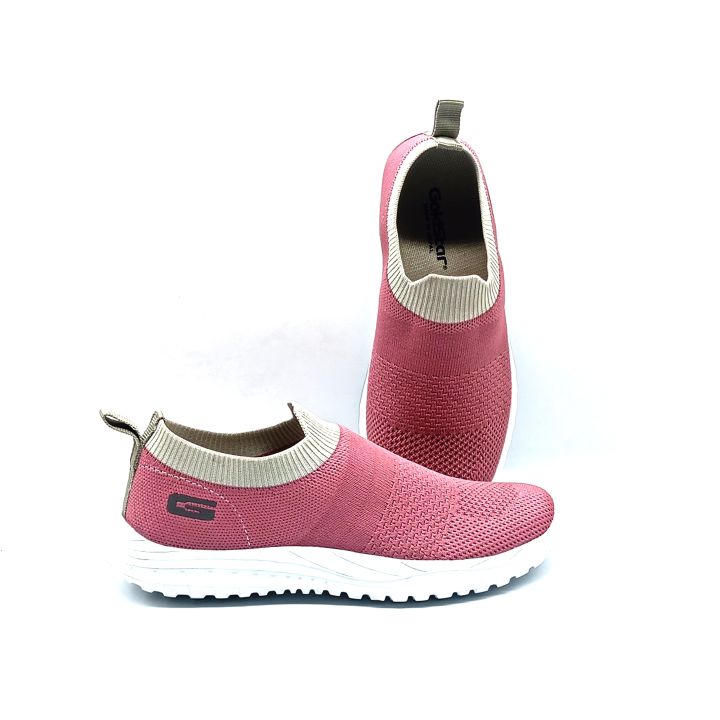 Goldstar G10-GREENLITE-02 Women’s Pink Slip-On Shoes – Lightweight Comfortable Casual Sneakers