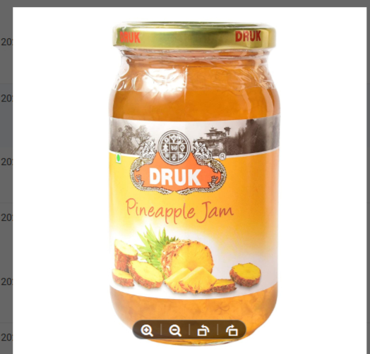 Druk Pineapple Jam 260gm