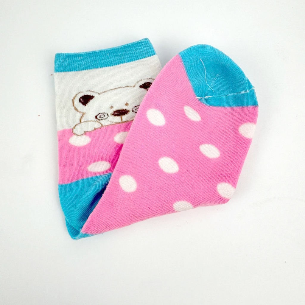 Dotted Kitten Socks-L003