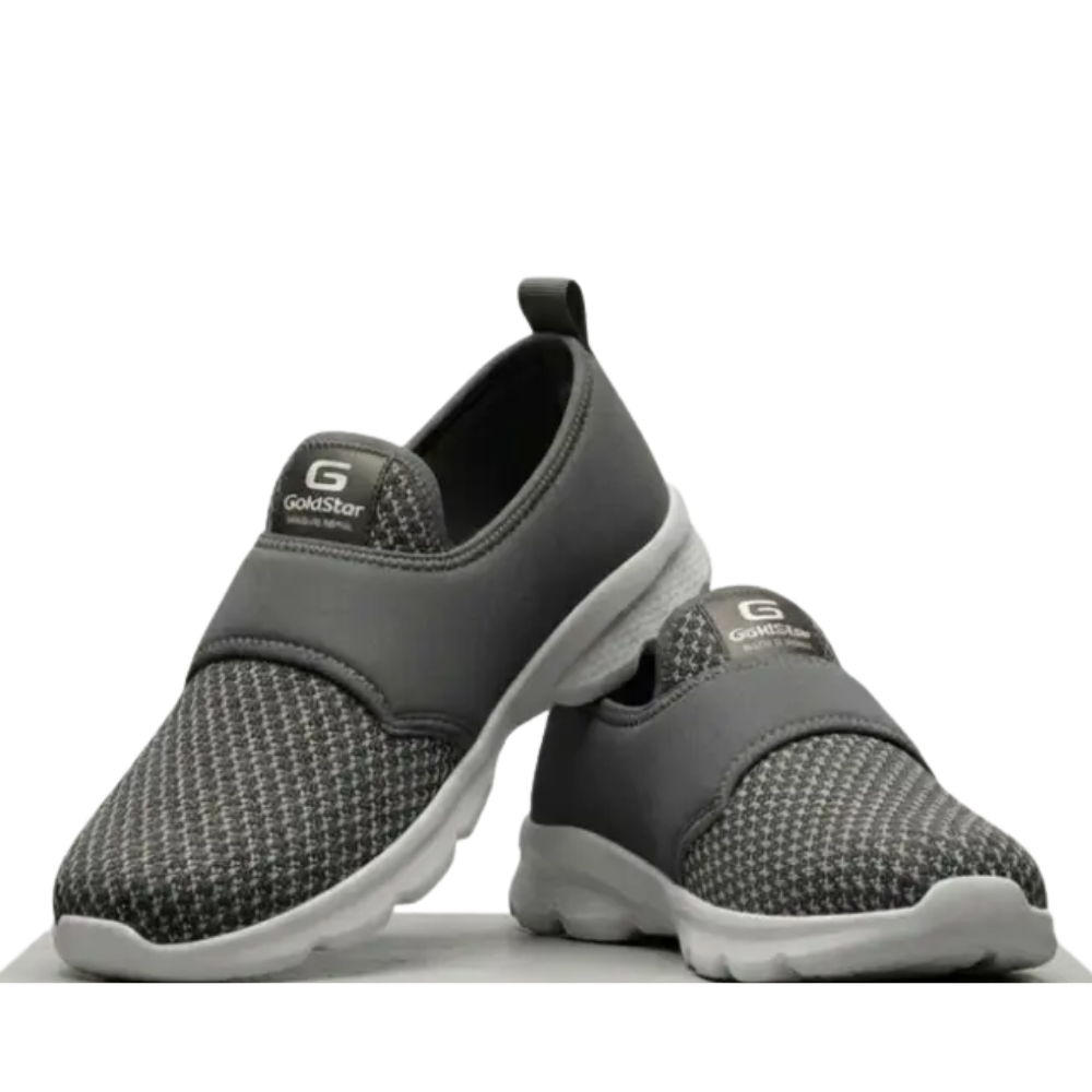 Goldstar G10-L604 Men's Slip-On Shoes – Dark Grey