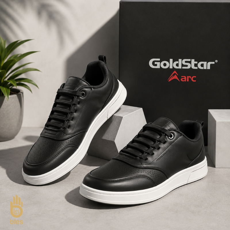 GoldStar AX-1GV Black Casual Sneakers for Men