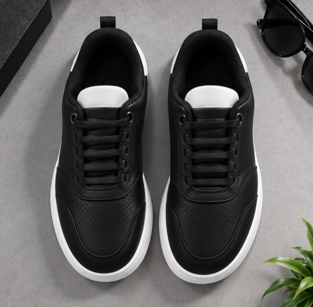 GoldStar AX-1GV Black Casual Sneakers for Men