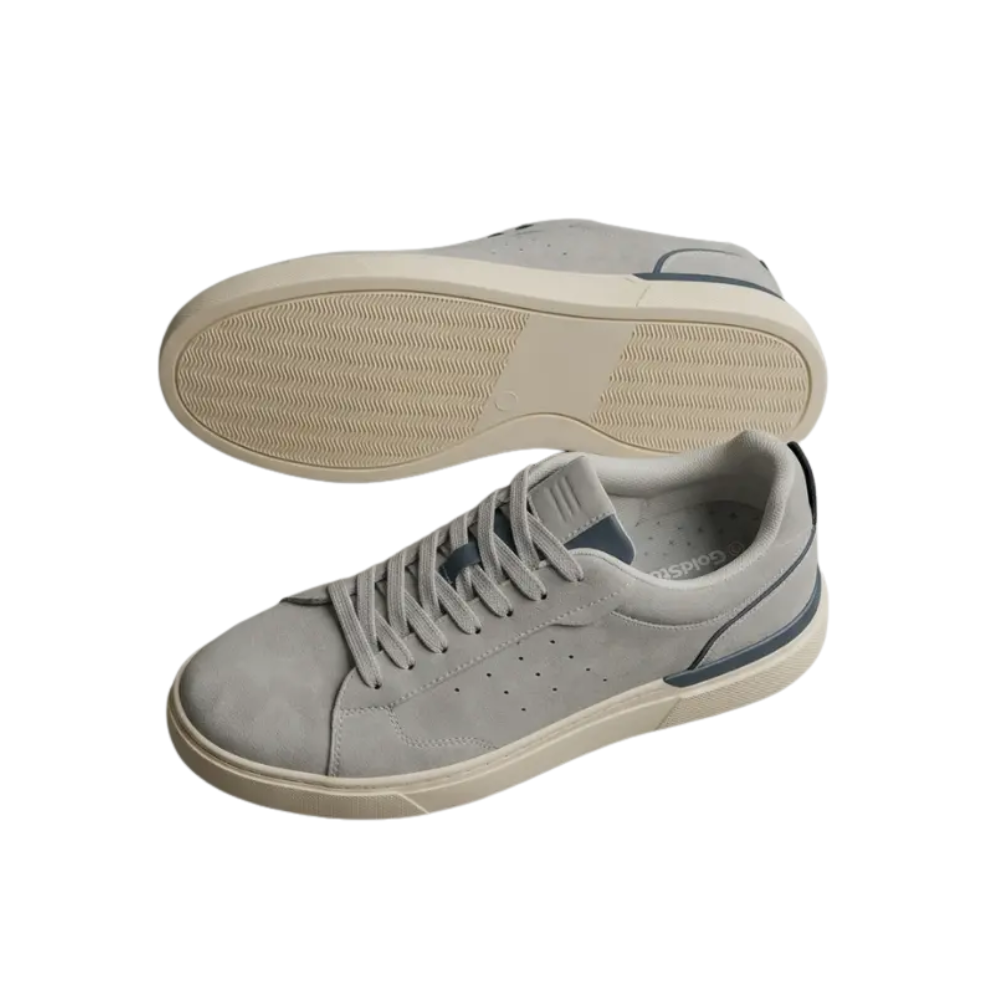 Goldstar TECK-02 Premium Casual Shoes – Grey / Navy Accent