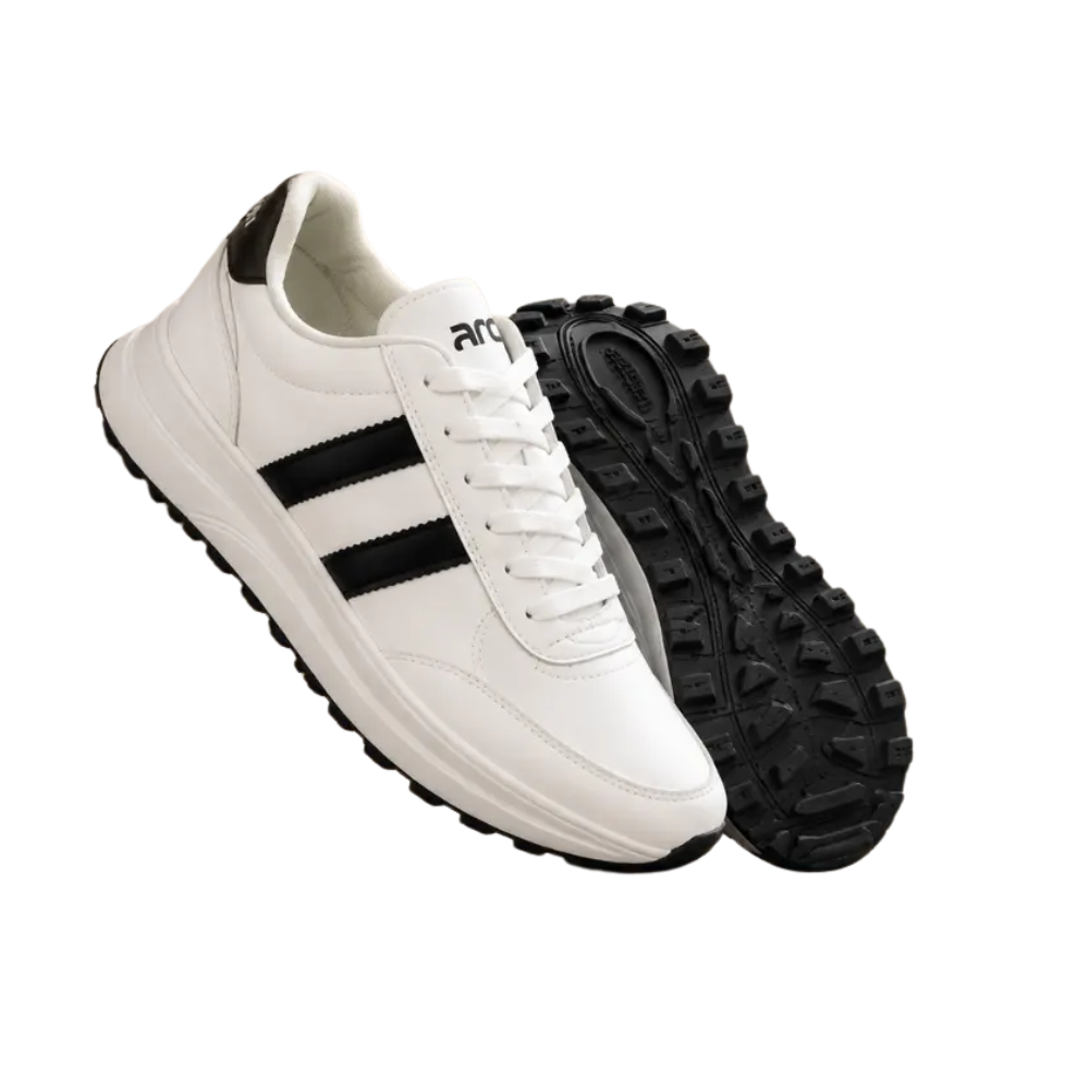 Goldstar ULSF-AXL-113CV Casual Shoes | Lightweight Sneakers | White/Black & White/Maroon