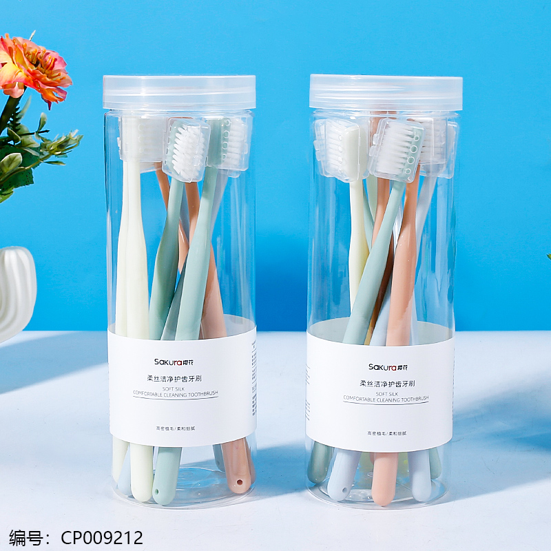 201 Sakura Clean Tooth Toothbrush 8 Sets