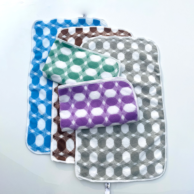 Oval check towel 35*75