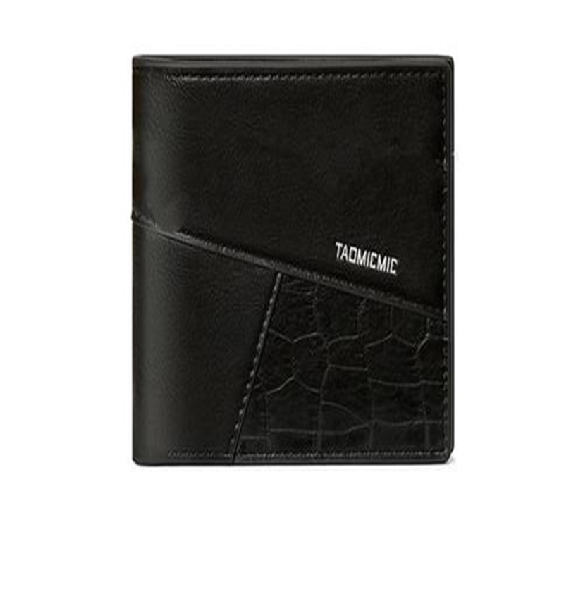  Men's PU Wallet Crocodile Pattern - RFID Blocking Bifold 