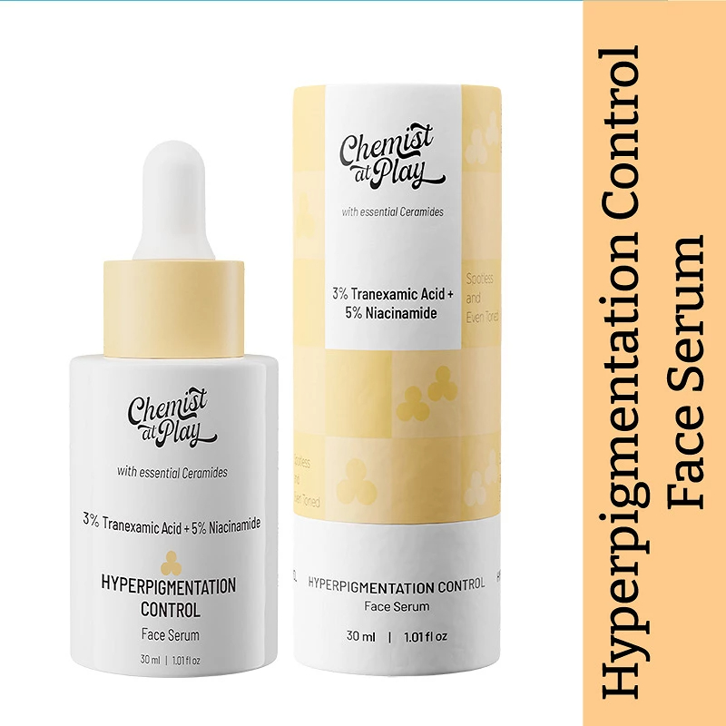 Chemist At Play Hyperpigmentation Control Face Serum - 30ML (8% Niacinamide + Tranexamic Acid)