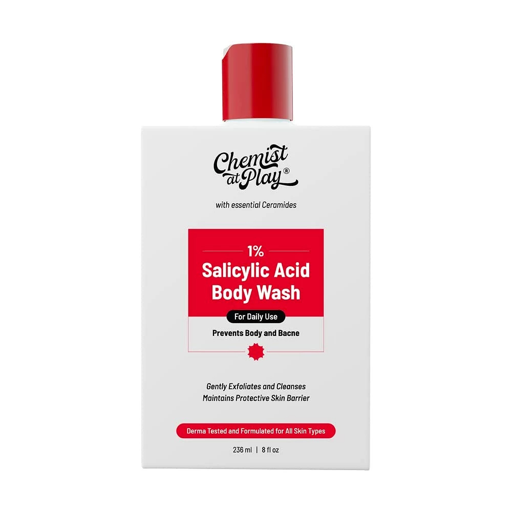 Chemist At Play Acne Control Body Wash (1% Salicylic Acid) - 236ML