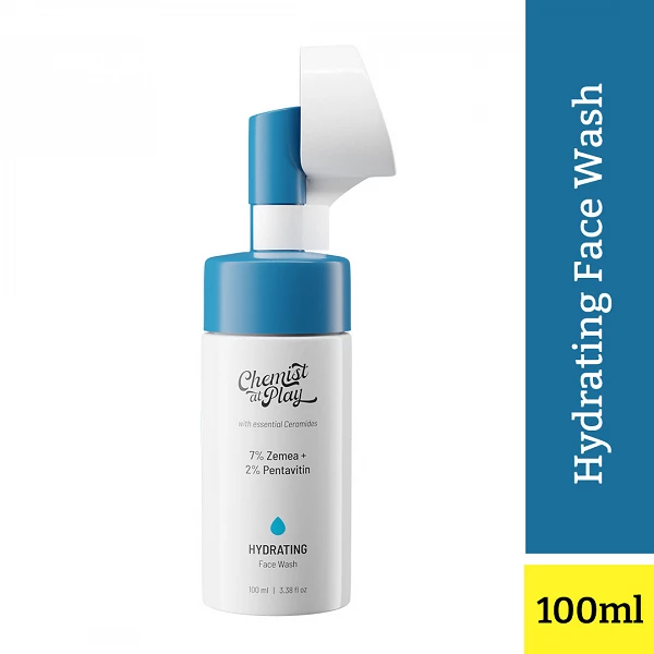 Chemist At Play Hydrating Face Wash - 100ML (7% Zemea + 2% Pentavitin)