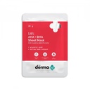 Derma Co. 1.5% AHA + BHA Face Serum Sheet Mask