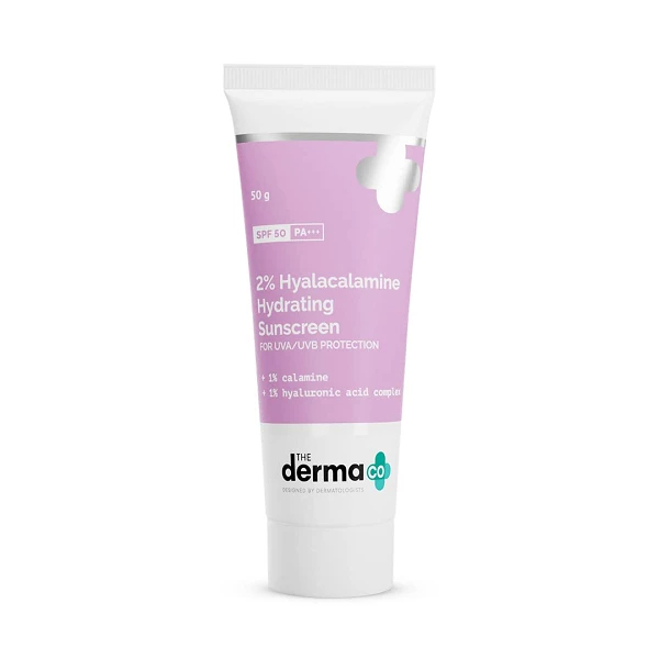 Derma co. 2% Hyalacalamine Hydrating Sunscreen