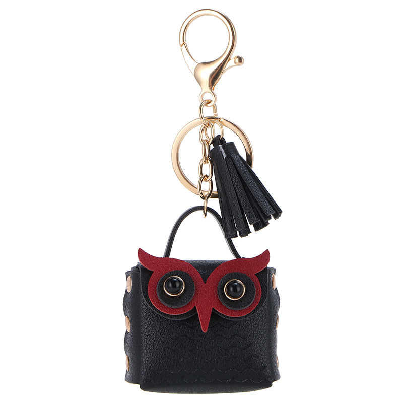 Cross-Border Owl Keychain Bag Cartoon