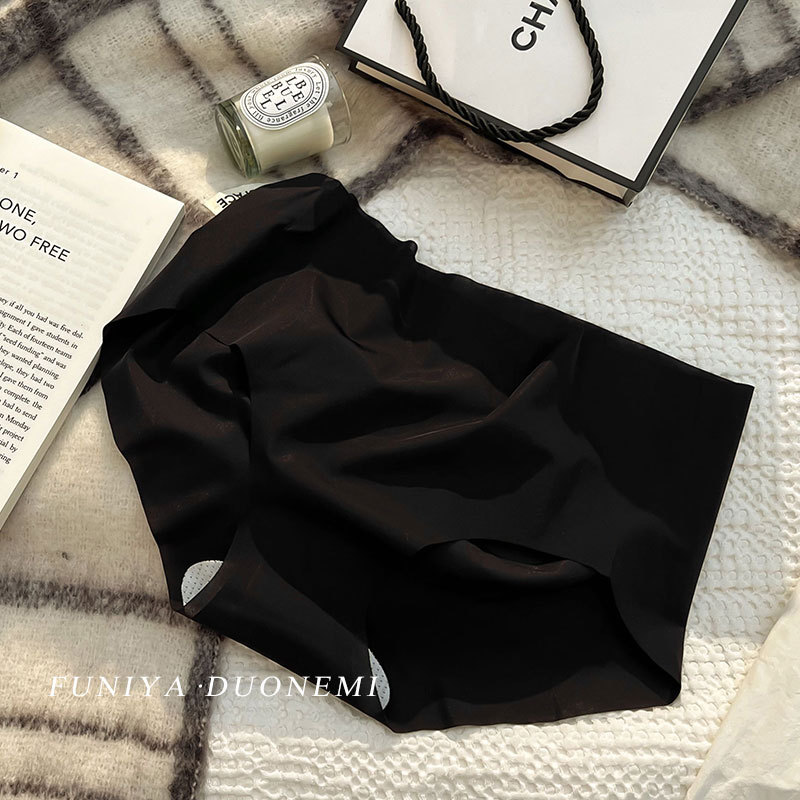 Black Naked Facial Mask Ice Silk Underwear