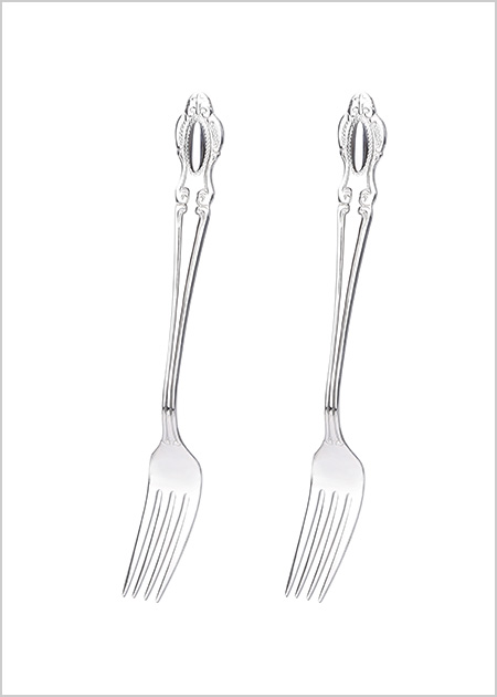 Decorated Stainless Steel Fork