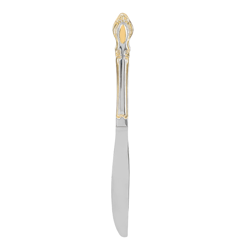 Gold plating Stainless Steel Knife