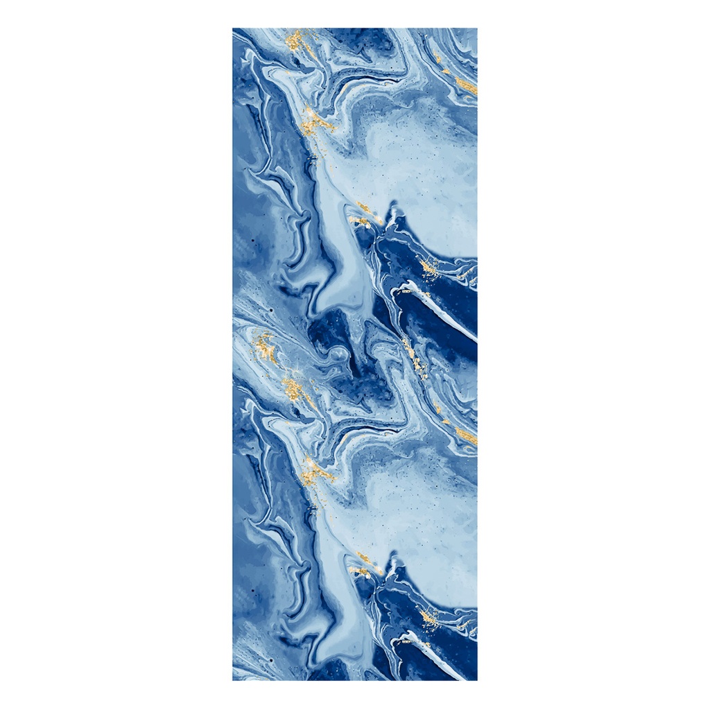 MINISO Sports - Gilding Series Yoga Mat Towel(Blue)