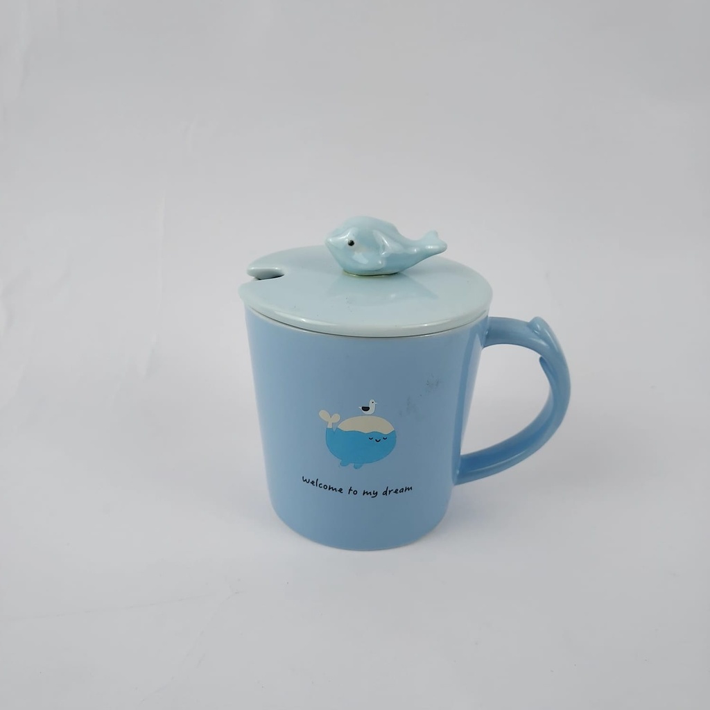 CC CERAMIC MUG WHALE SERIES 300 ML ks-9454