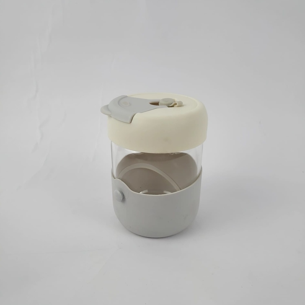 CC COFFEE MUG WITH LID AND STRAW 400 ML