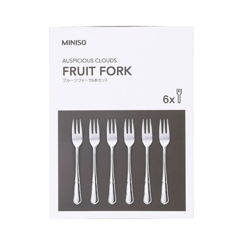 Auspicious Clouds Series Fruit Fork Set 6 Pack