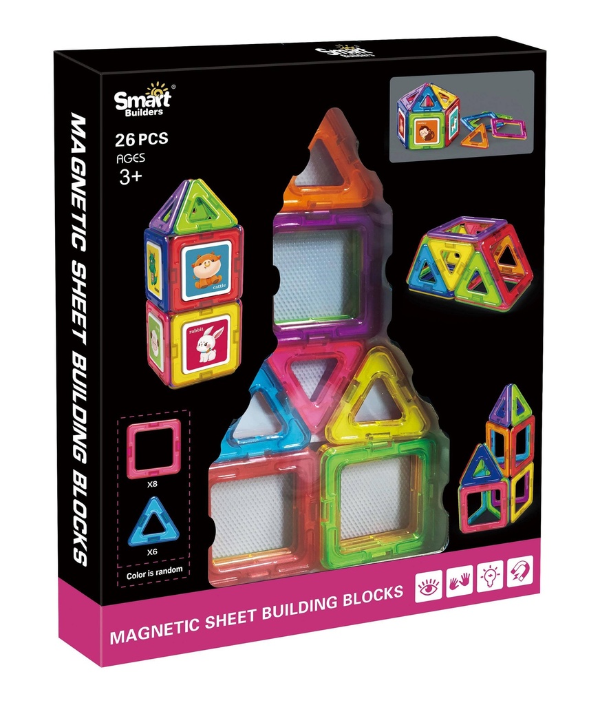 Magnetic Piece Buildng Blocks