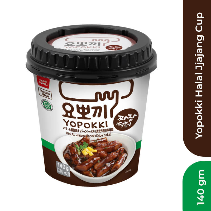 Yopokki Halal Jjajang Cup 140gm