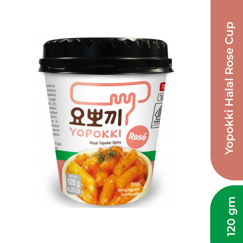 Yopokki Halal Rose Cup 120gm