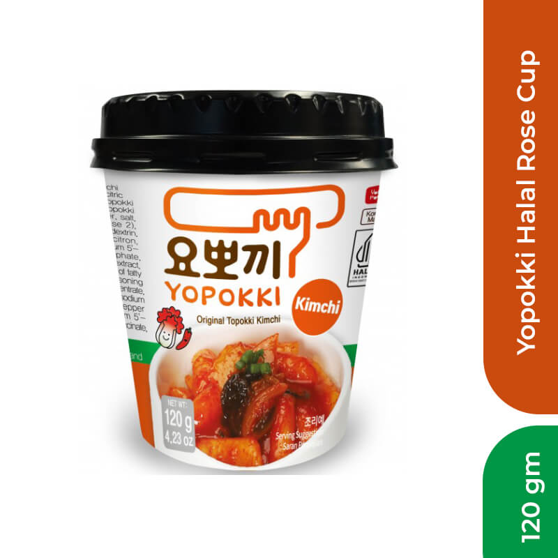 Yopokki Halal Kimchi Cup 120gm