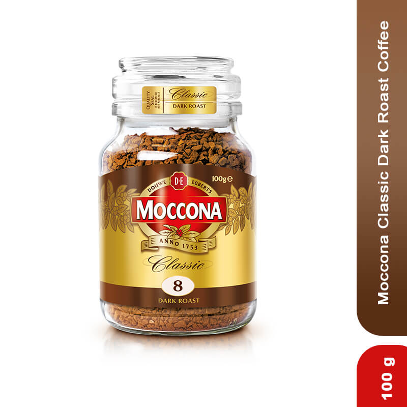 Moccona Classic Dark Roast Freeze-Dried Coffee 100gm