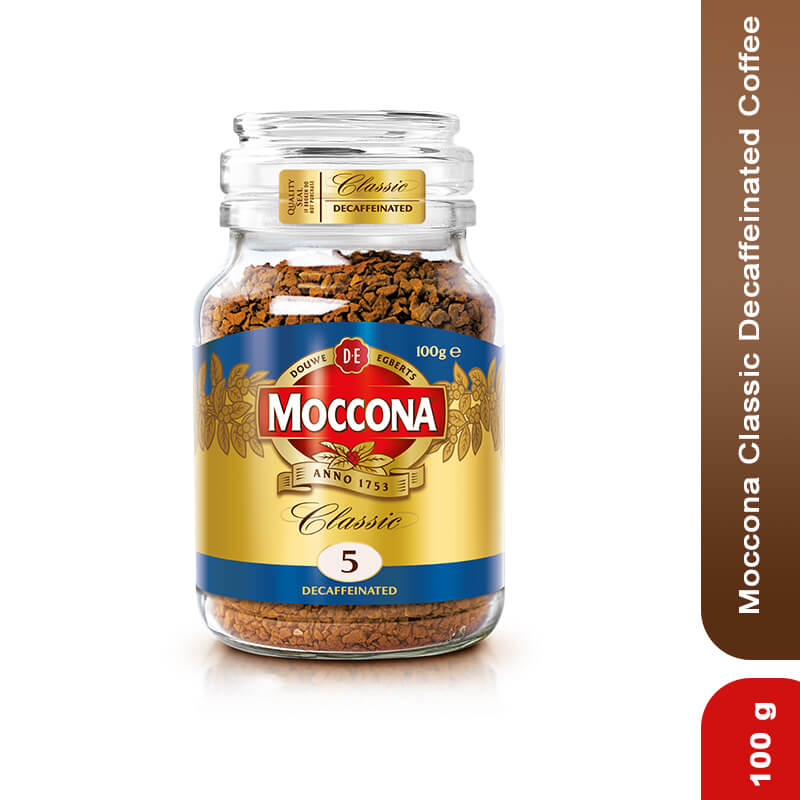 Moccona Classic Decaffeinated Freeze-Dried Coffee 100gm