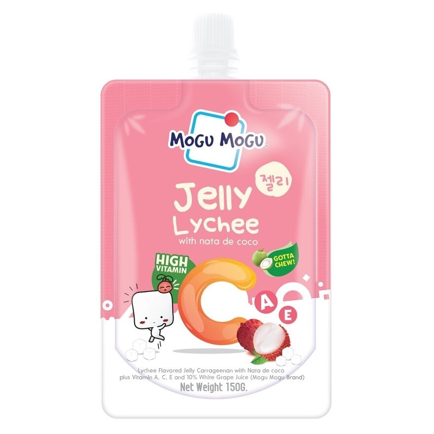 Mogu Mogu Jelly Lychee with Nata De Coco