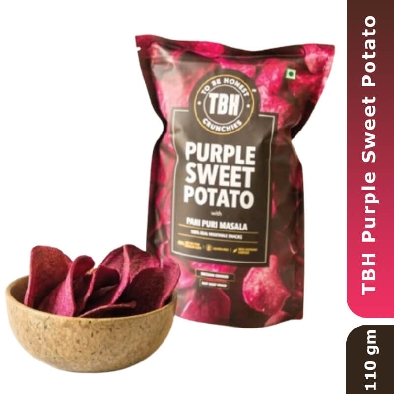 TBH Purple Sweet Potato with Pani Puri Masala 110 gm