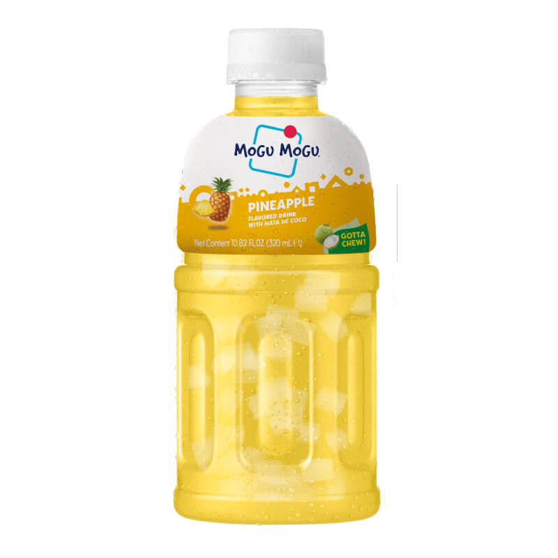 Mogu Mogu Pineapple Flavored Drink with Nata De Coco 320 ml