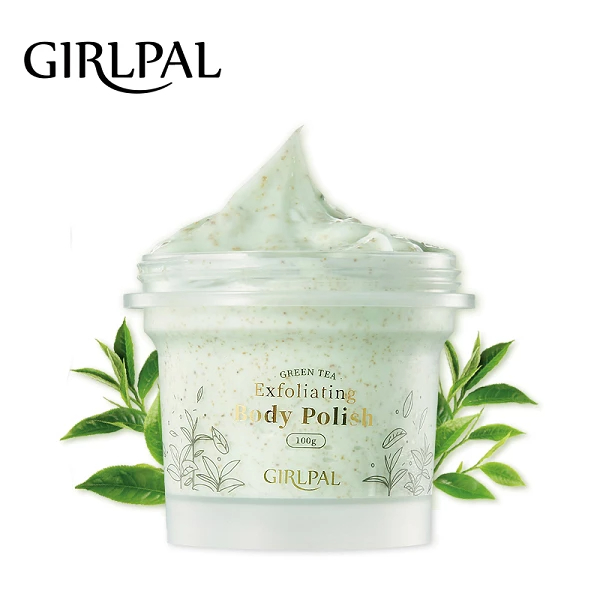 Girlpal Green Tea Exfoliating Body Polish - 100gm