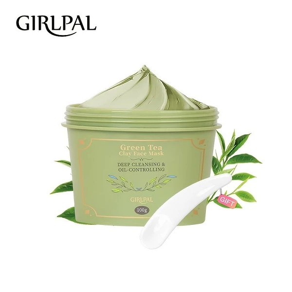 GIRLPAL GREEN TEA CLAY FACE MASK-100g