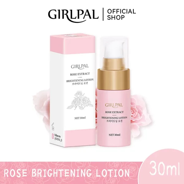 GIRLPAL ROSE EXTRACT BRIGHTENING LOTION - 30ml