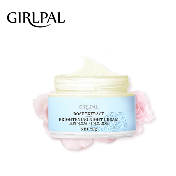 GIRLPAL ROSE EXTRACT BRIGHTENING NIGHT CREAM - 20g