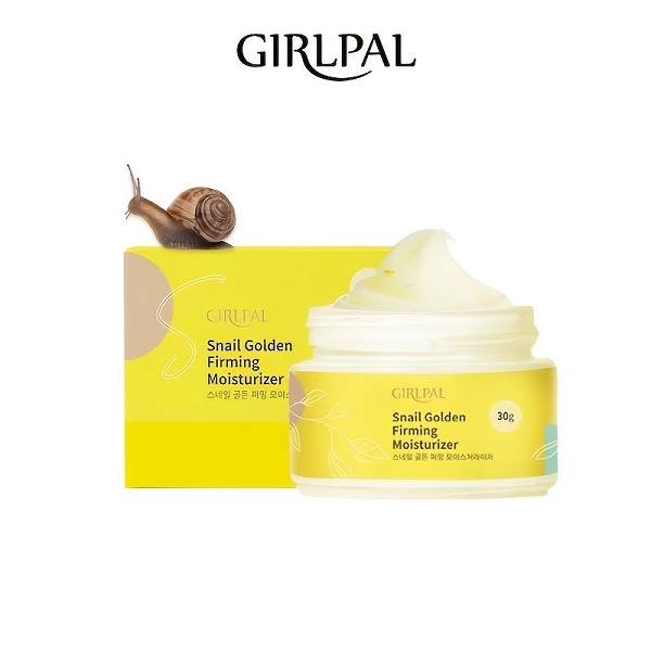 GIRLPAL SNAIL GOLDEN FIRMING  MOISTURIZER - 30g