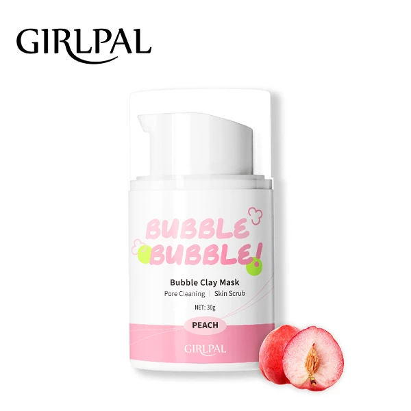 Girlpal Peach Bubble Clay Mask - 30gm