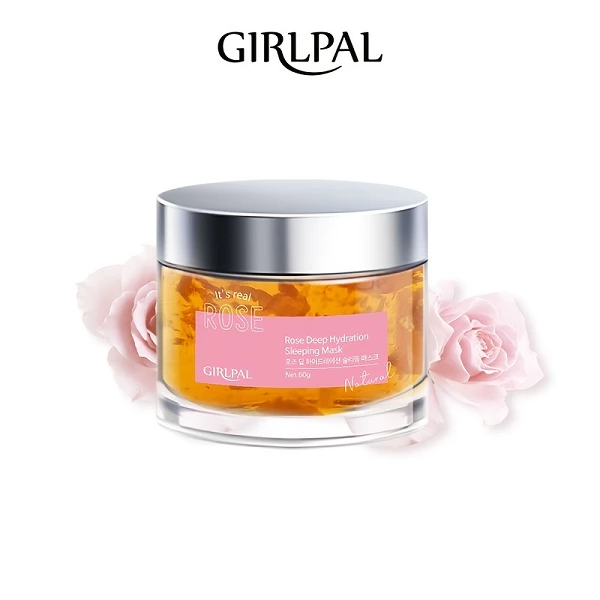 GIRLPAL ROSE DEEP HYDRATION SLEEPING MASK - 60g