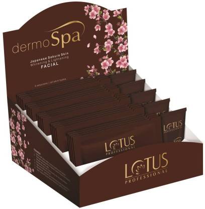 Dermo Spa Japanese Sakura Skin Whitening &amp; Lightening Facial Kit