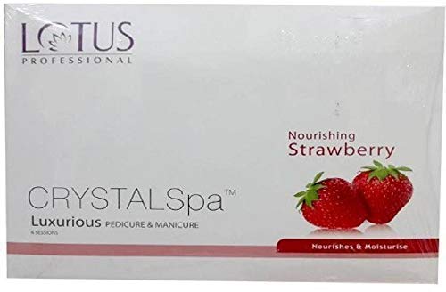 BB Crystal Spa Strawberry Luxurious Pedicure and Manicure Kit