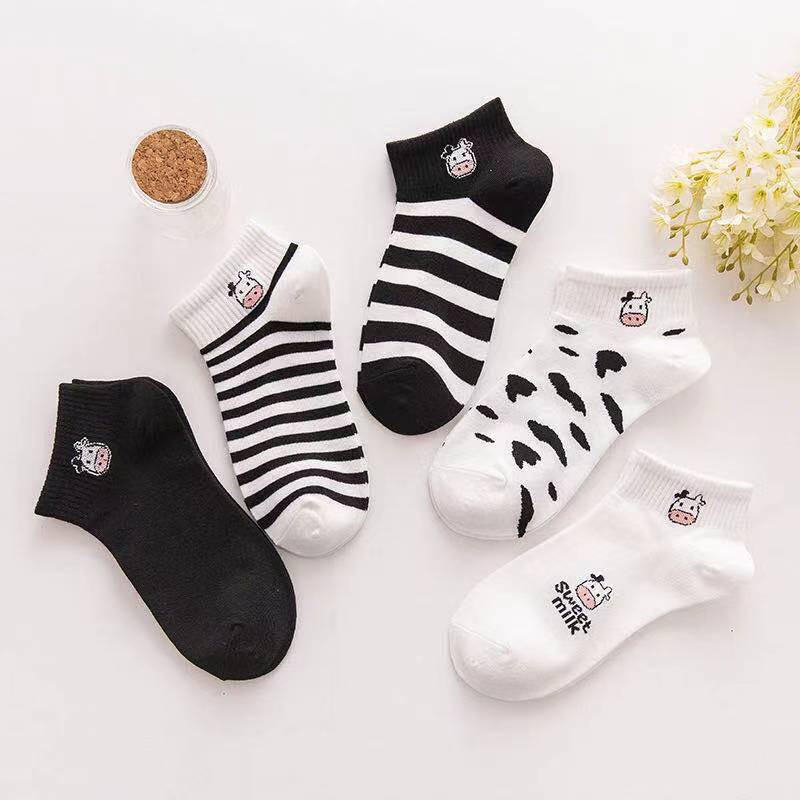 Patterned Ankle Socks