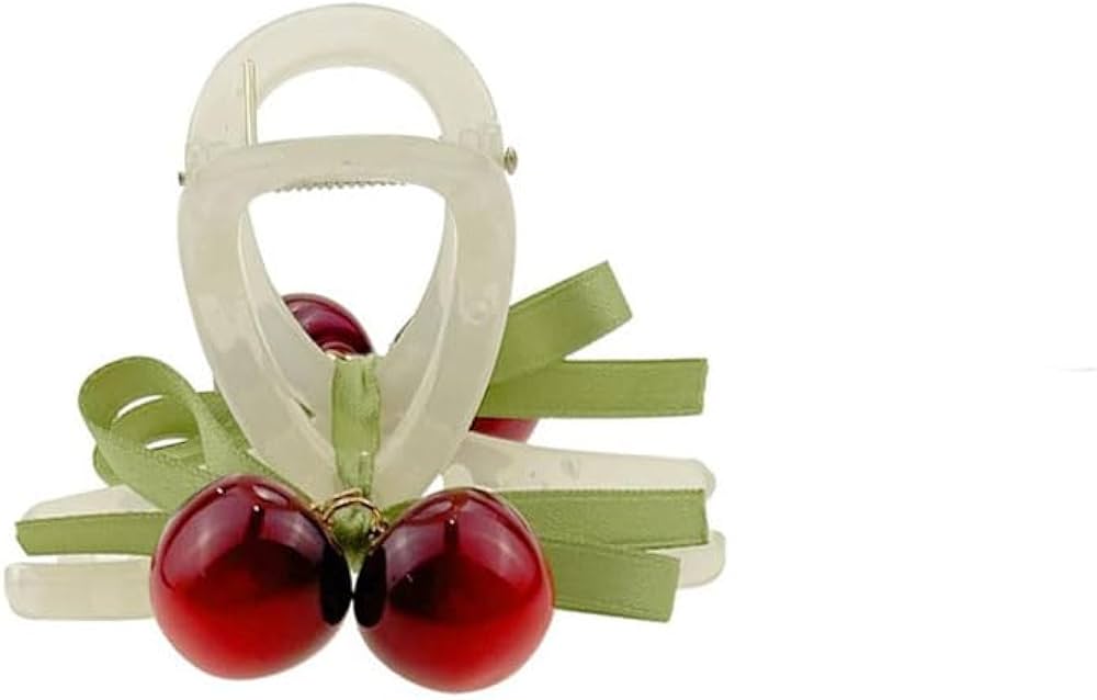 Sweet Cherry Shaped hair Claw